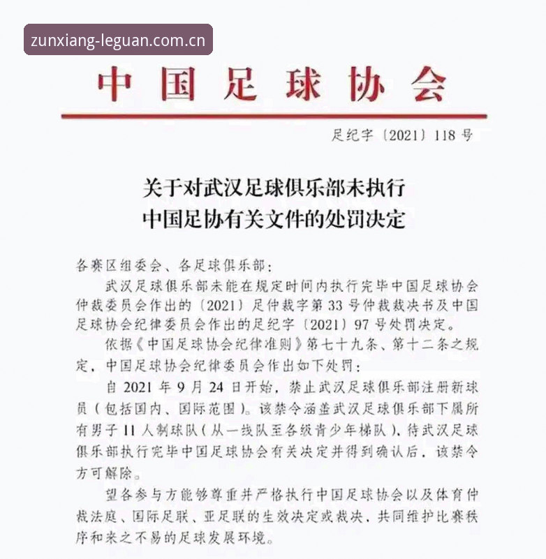 乐冠会员 中国足协第三批禁足名单公布,如何理解这次整顿的深远影响?